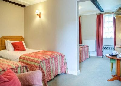 Courtyard Family Room | 3* Hotel Forest of Dean - The Speech House Hotel