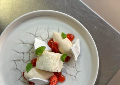 Roulade - fine dining menu at the Speech House - restaurants in Gloucestershire
