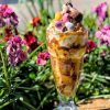 Easter cadburys egg sundae